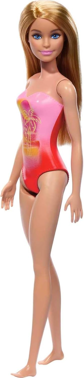 Barbie BIONDA Bambola da spiaggia