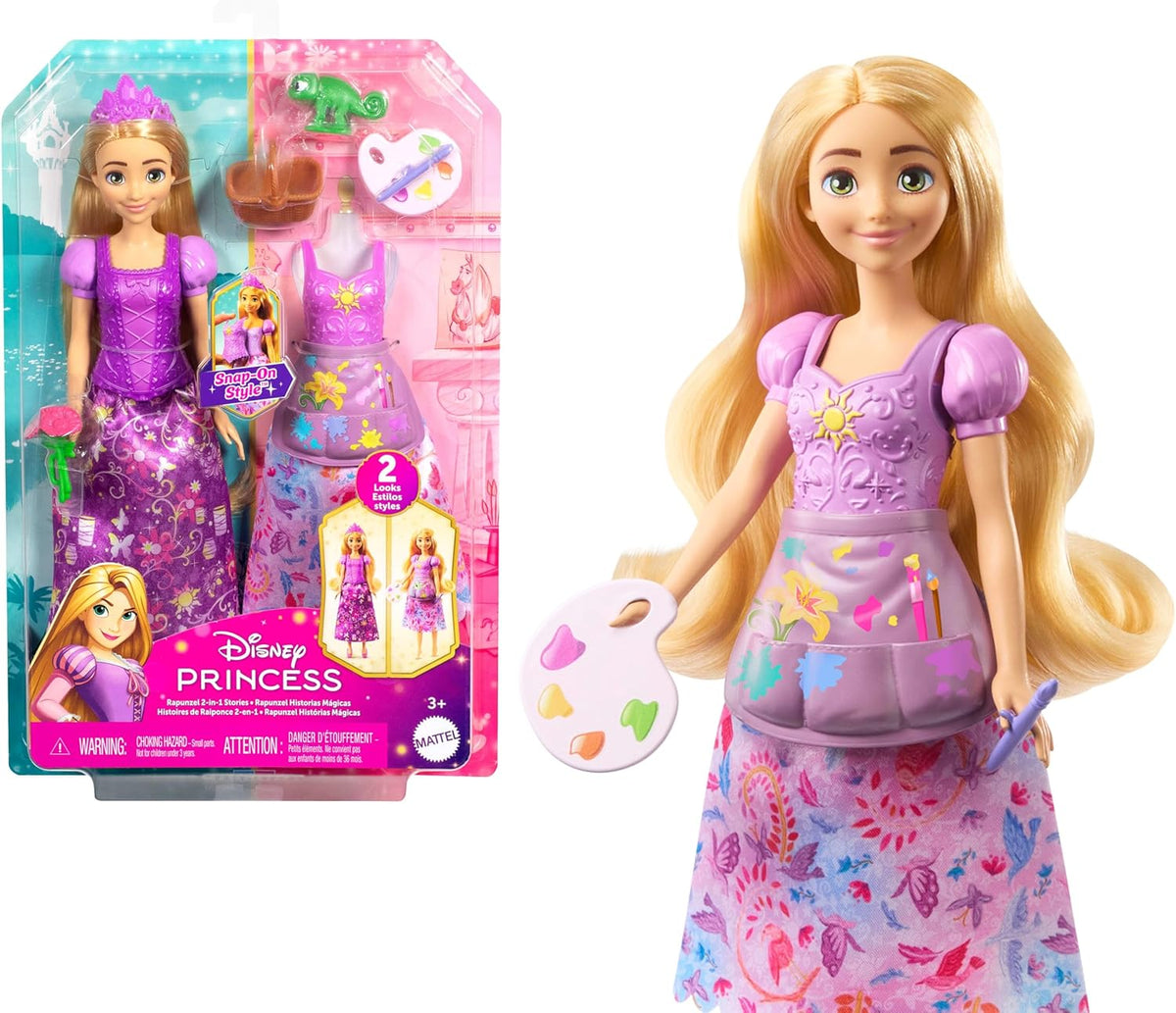 Disney Princess Rapunzel con 2 look