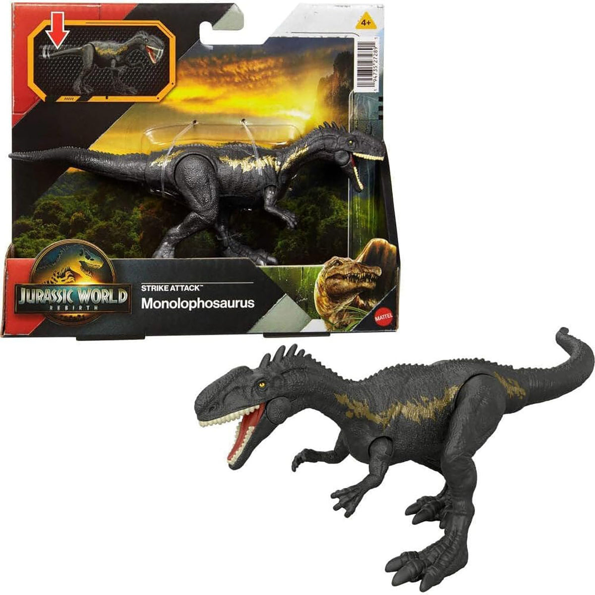 Jurassic World Rebirth Strike Attack Monolophosaurus ASS.JGB77