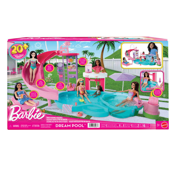 BARBIE NEW PISCINA DEI SOGNI JFP01