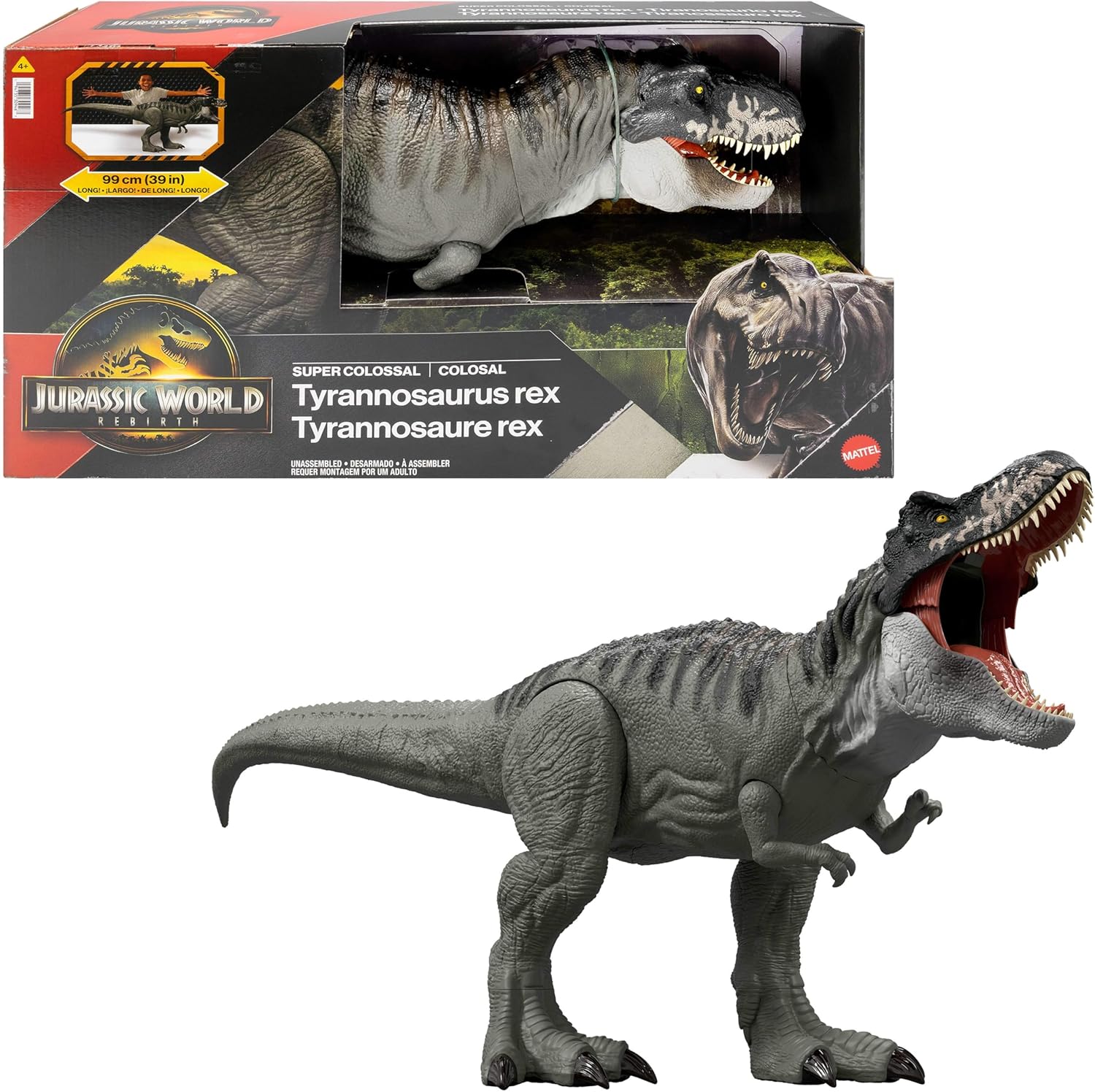 Jurassic World La Rinascita- T-Rex Super Colossale