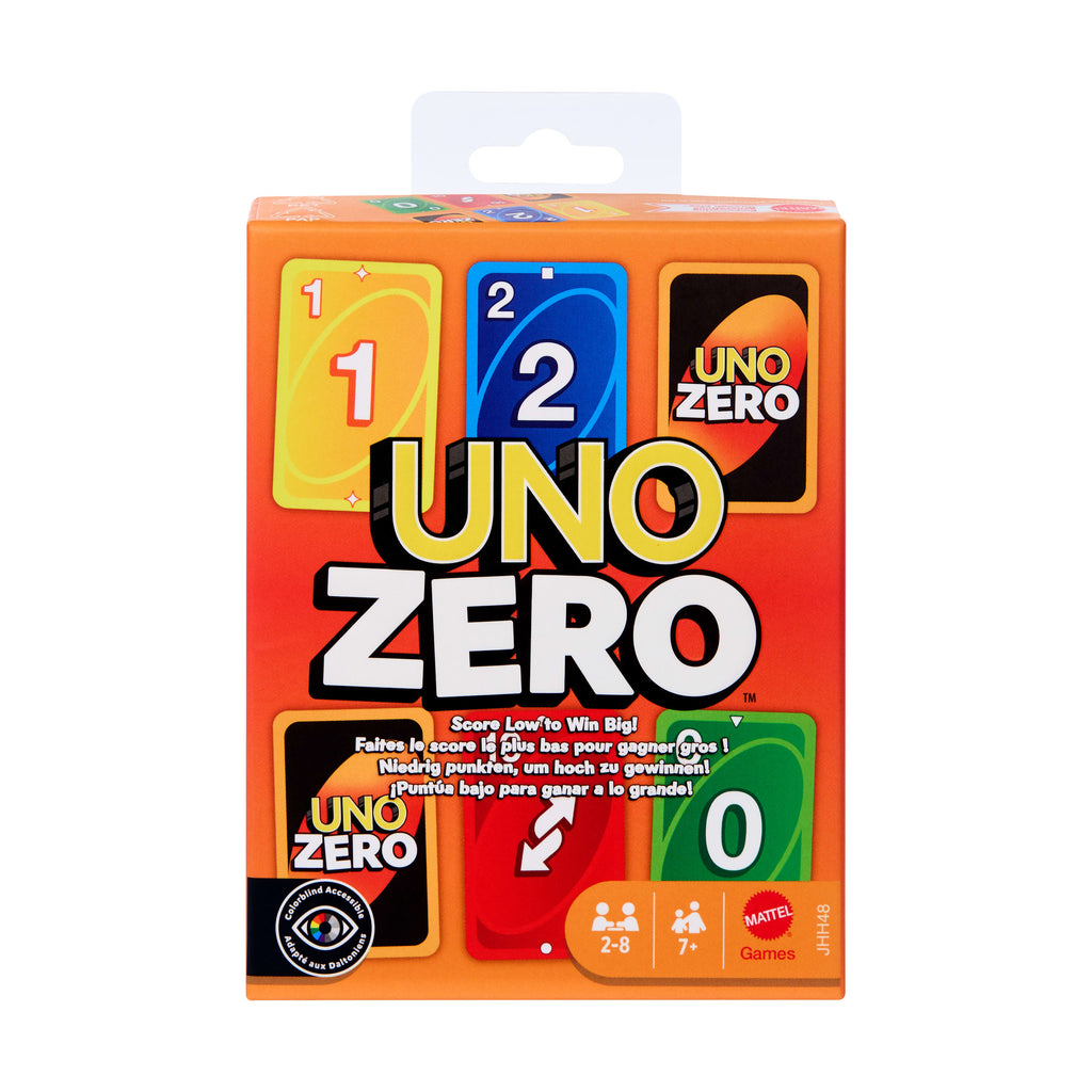 UNO Zero Mattel – Gioco da Tavolo con Punteggio Basso