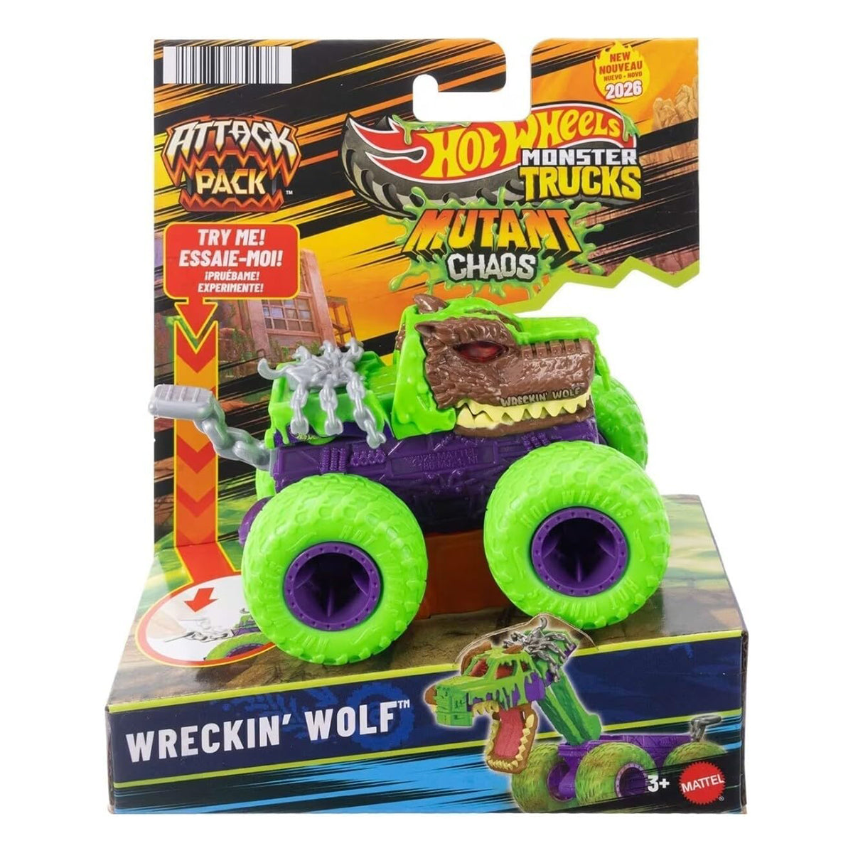 HOT WHEELS MT ATTACK PACK SINGLES JMK92