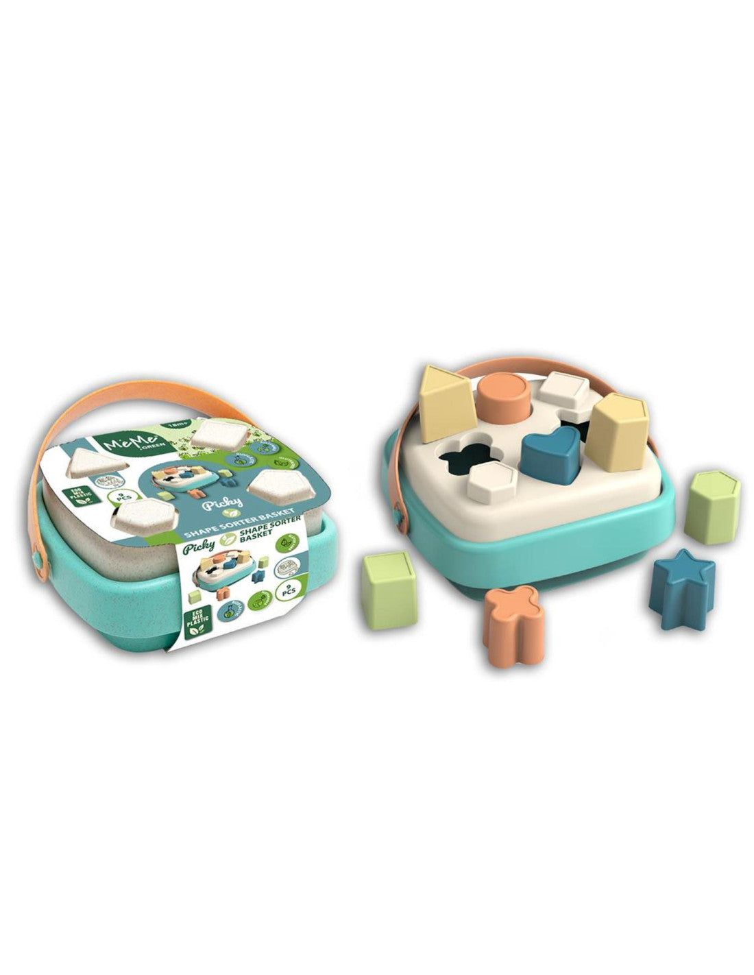 Picky Cestino Cercaforme MeMe Green