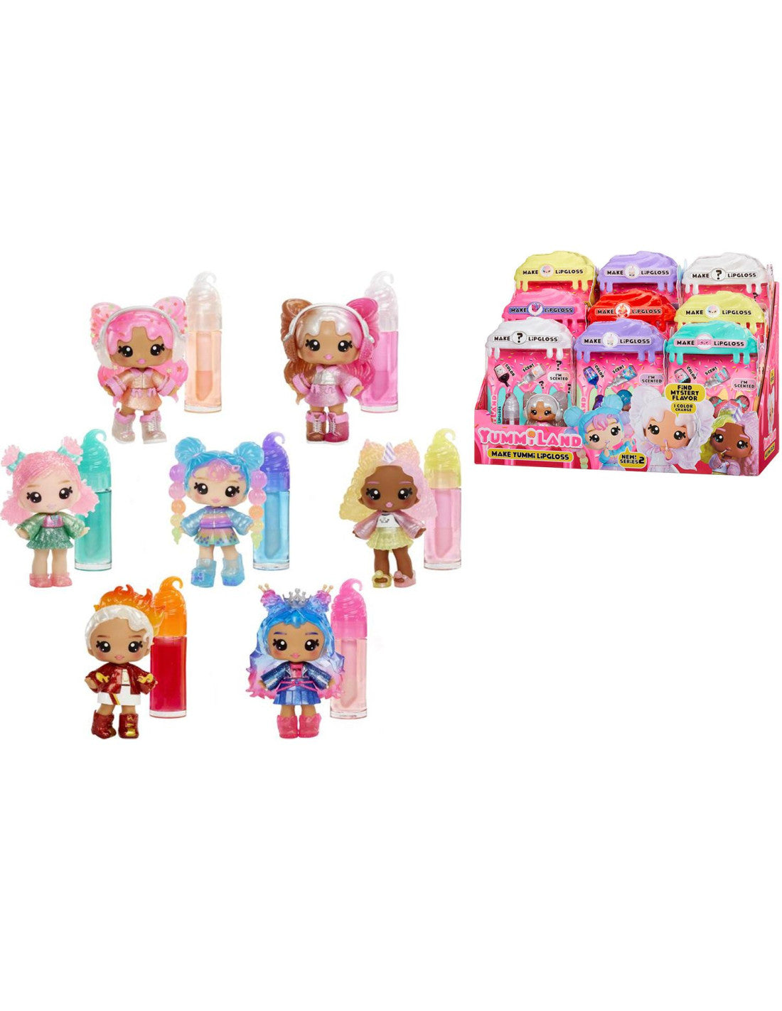 Yummiland Lip Gloss Doll Series 2 1PZ