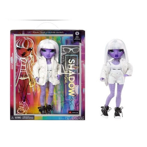 Rainbow High Shadow High S23 Fashion Doll- Dia Mante (Purple)