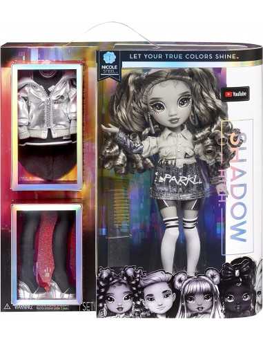Rainbow High serie Shadow High bambola Nicole Steel
