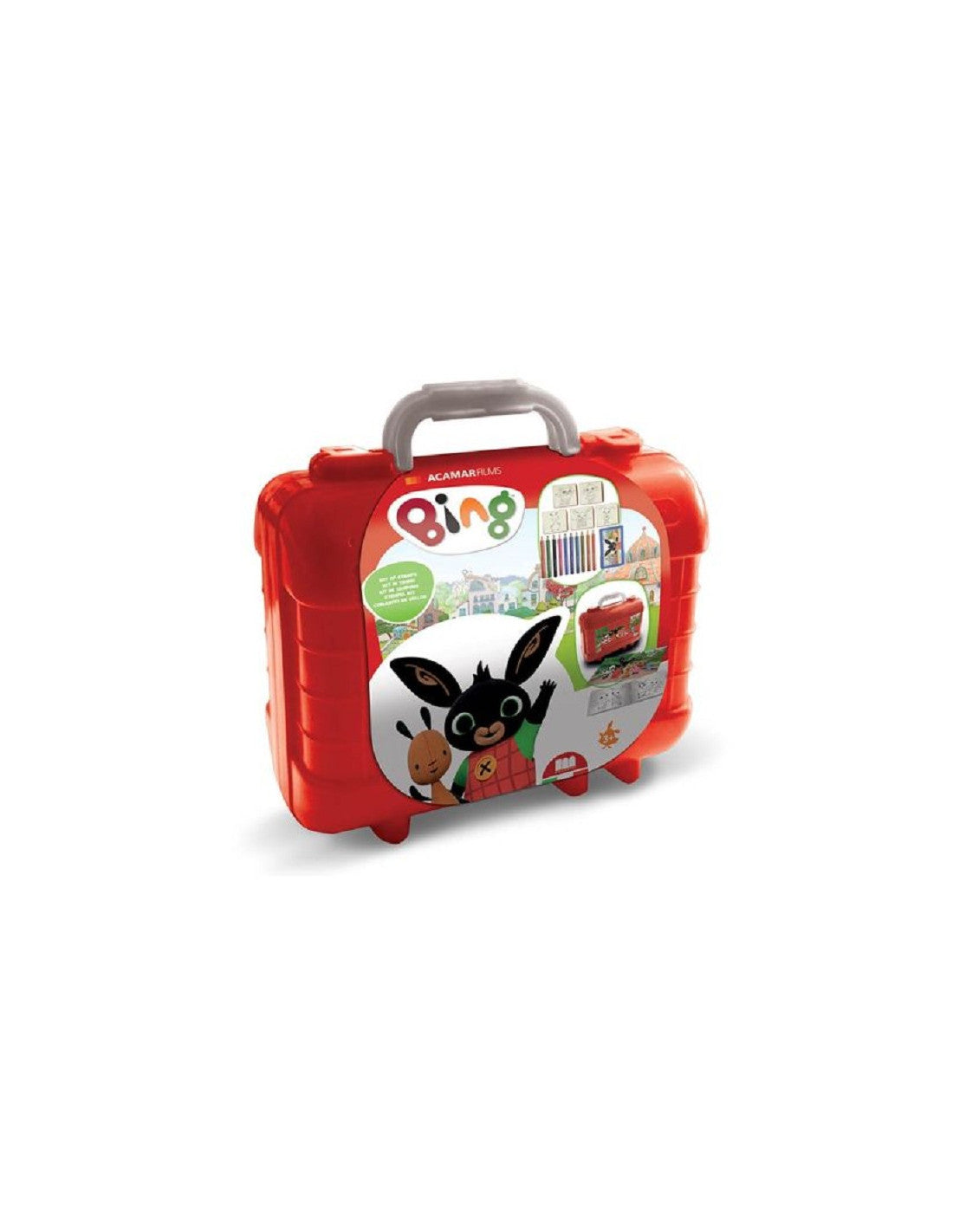 BING VALIGETTA TRAVEL SET CON TIMBRI E ACCESSORI