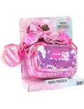GIRABRILLA PUFFER BORSA POCHETTE FUCSIA