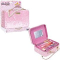 Girabrilla Tweed Case, 1 Maxi Valigetta Make Up Trucchi ROSA