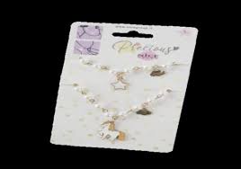 COLLANA E BRACCIALE 2PZ UNICORN