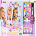Pink It Specchiera Interattiva Smart Vanity, Interattiva con Voce Guida e schede Make up
