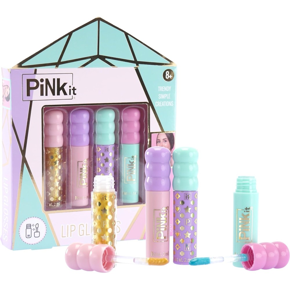PINK IT Set Lip Glosses 4 Lucidalabbra