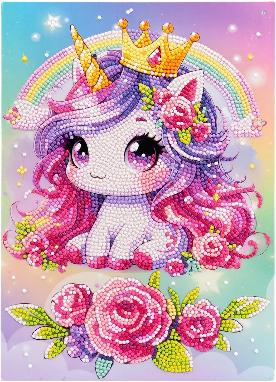 DIAMANTINY Kawaii Unicorn Blister 4