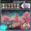 DIAMANTINY Dipingi coi Numeri, Giappone Fantasy Night Paesaggio