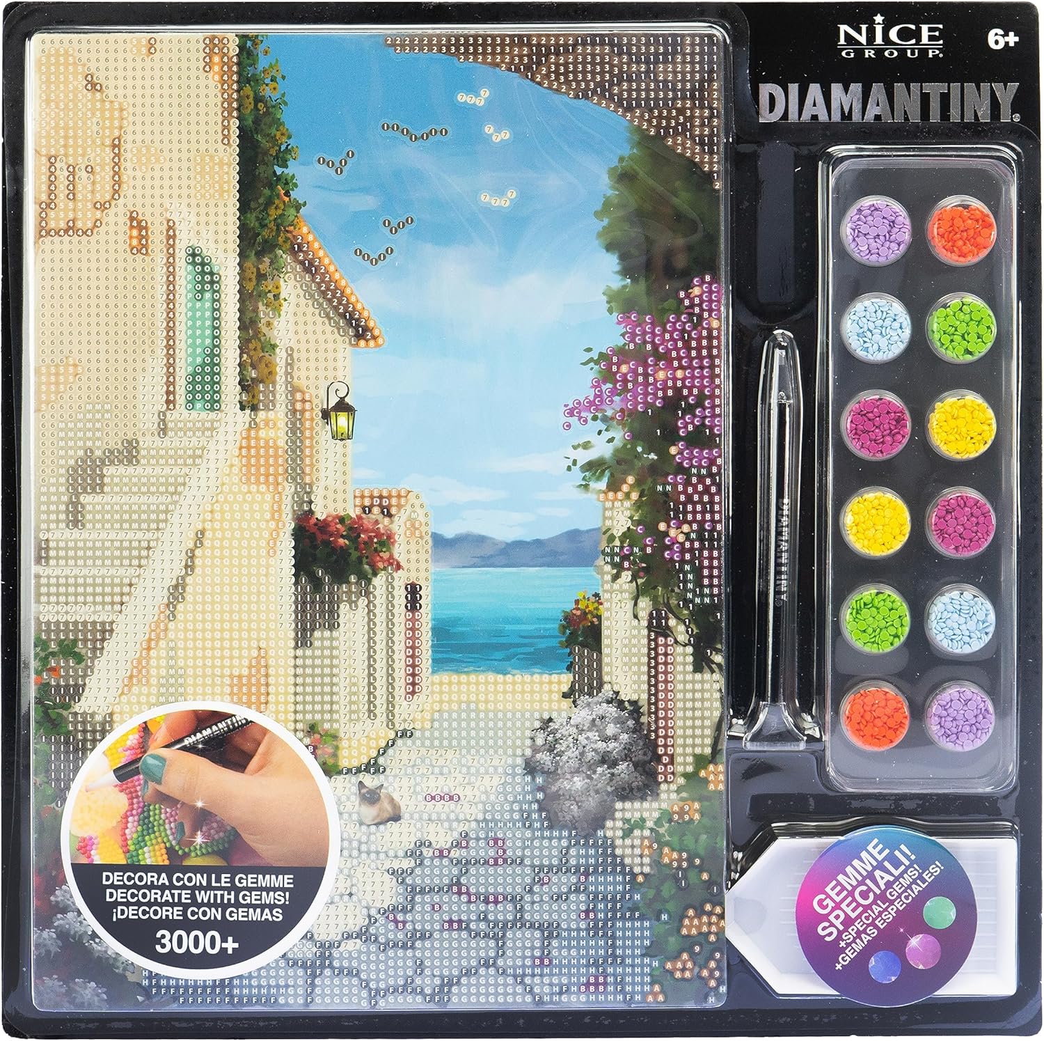 DIAMANTINY crea il mosaico Seaside