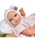 BAMBOLA BABY REBORN GIRL 37CM