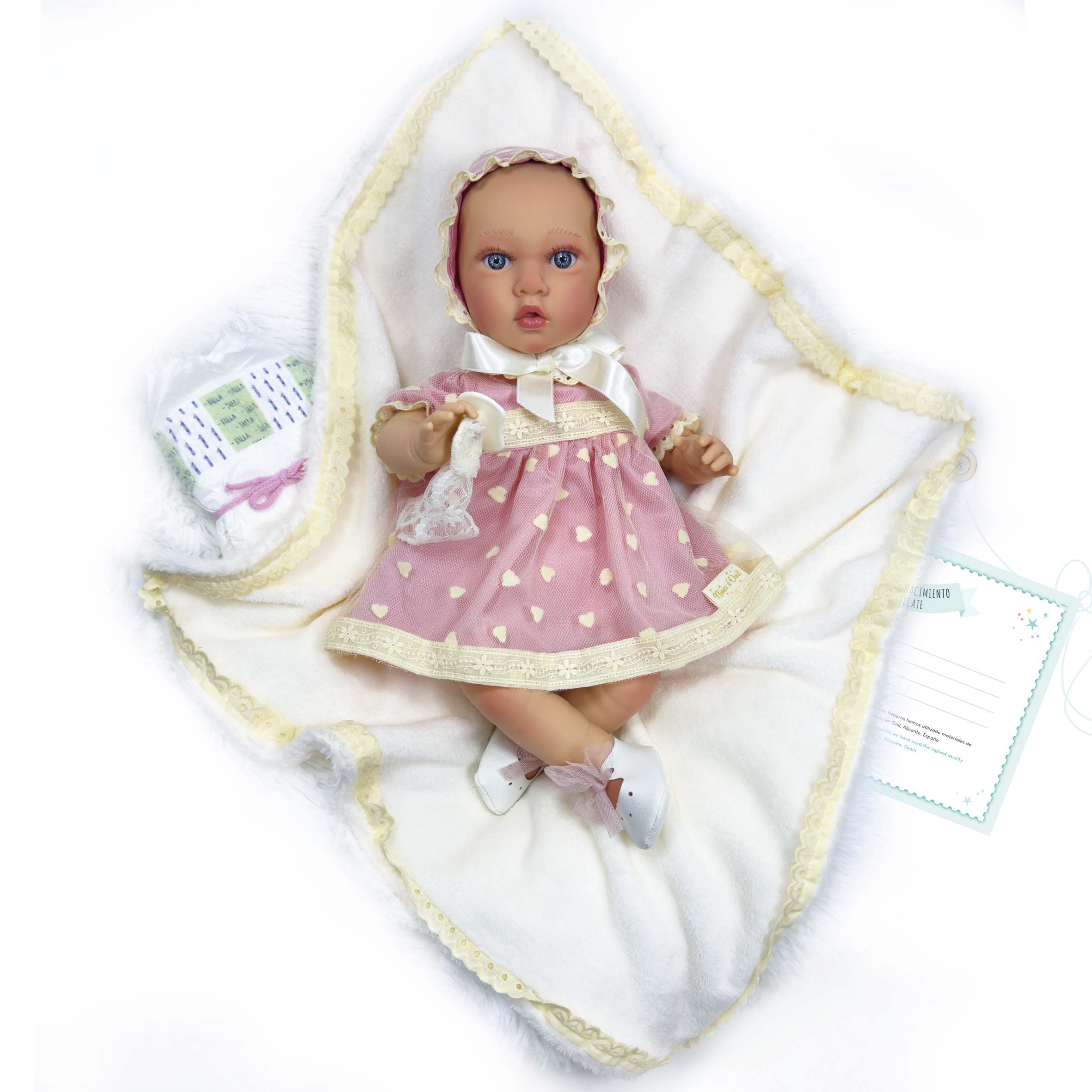 BAMBOLA LITTLE SUSETTE REBORN CON SCATOLA