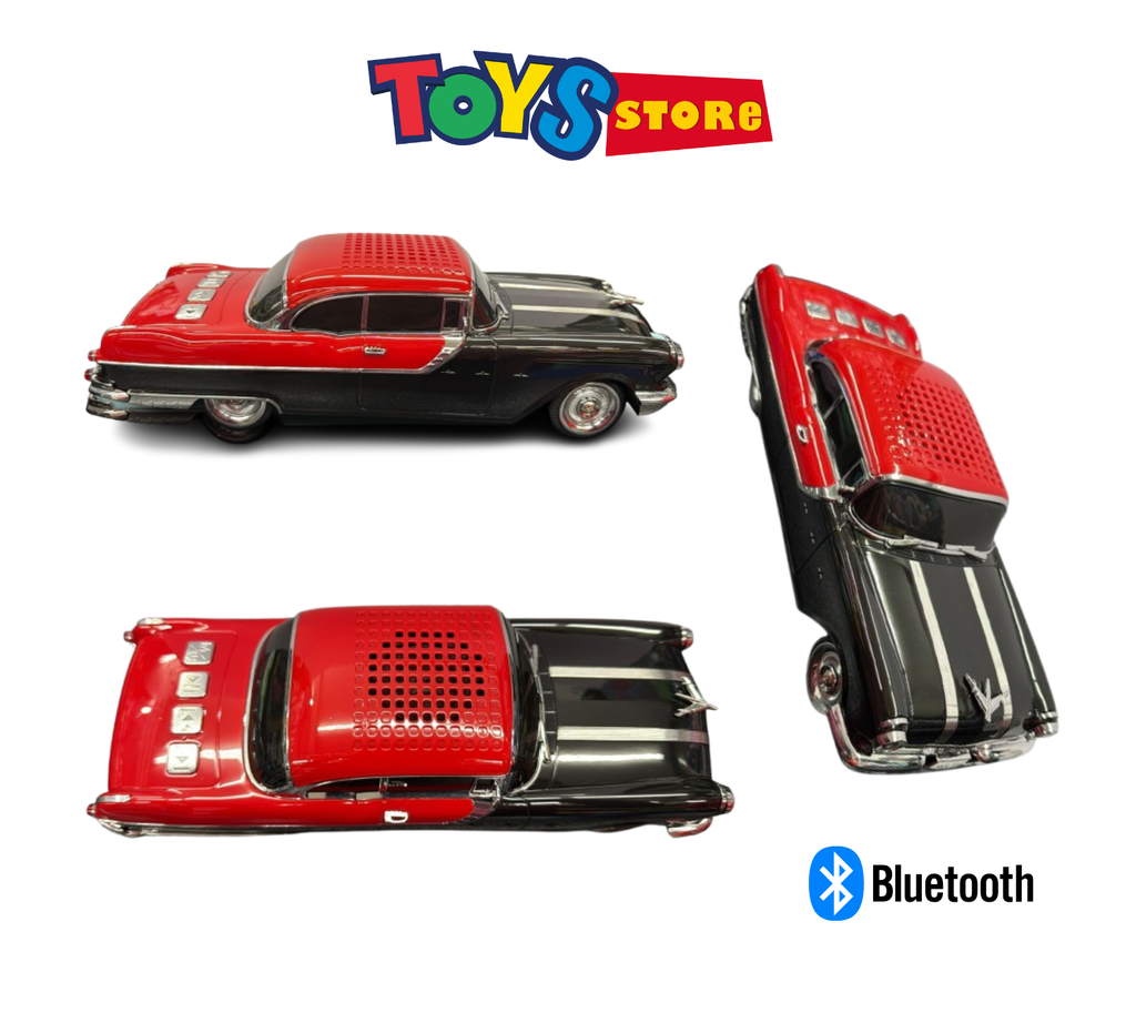 CASSA BLUETOOTH AUTO EPOCA ROSSO/NERO
