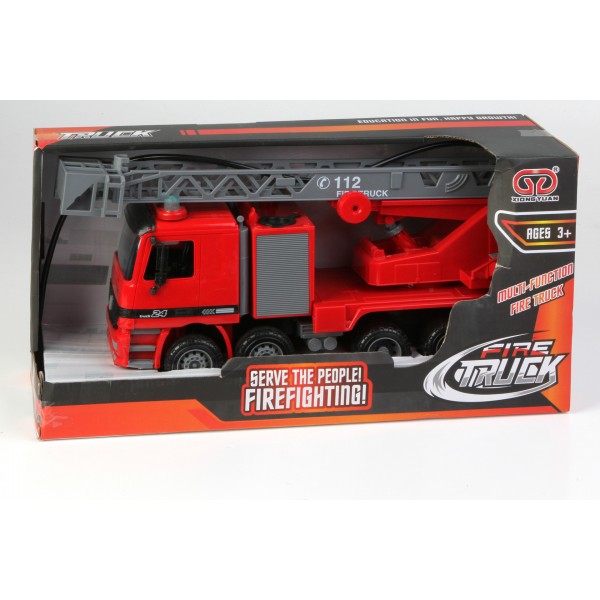 CAMION POMPIERI CON SPRUZZO ACQUA ODG069