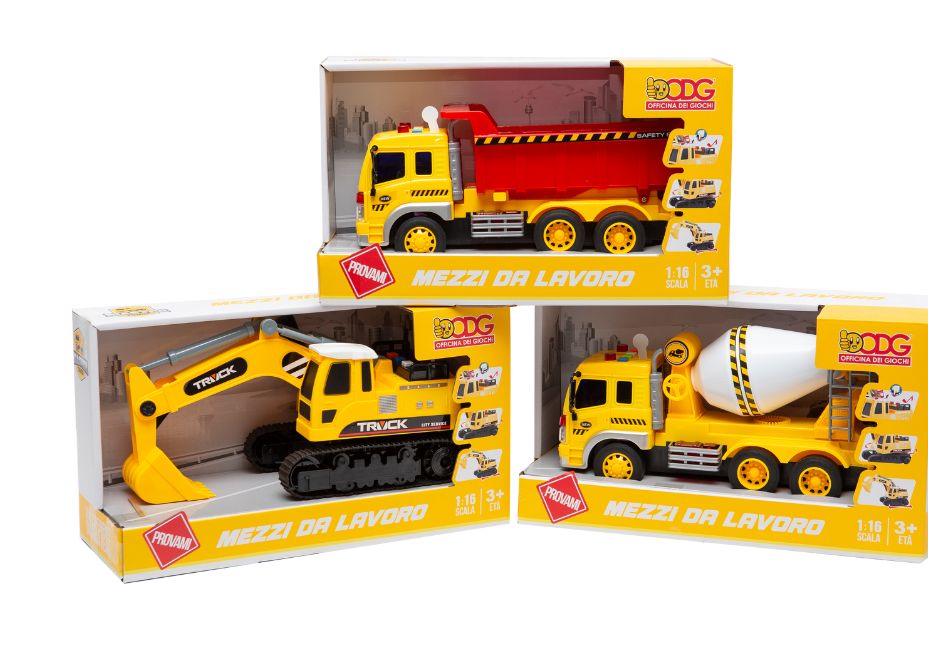 MEZZI DA LAVORO ASS.30CM LUCI-SUONI