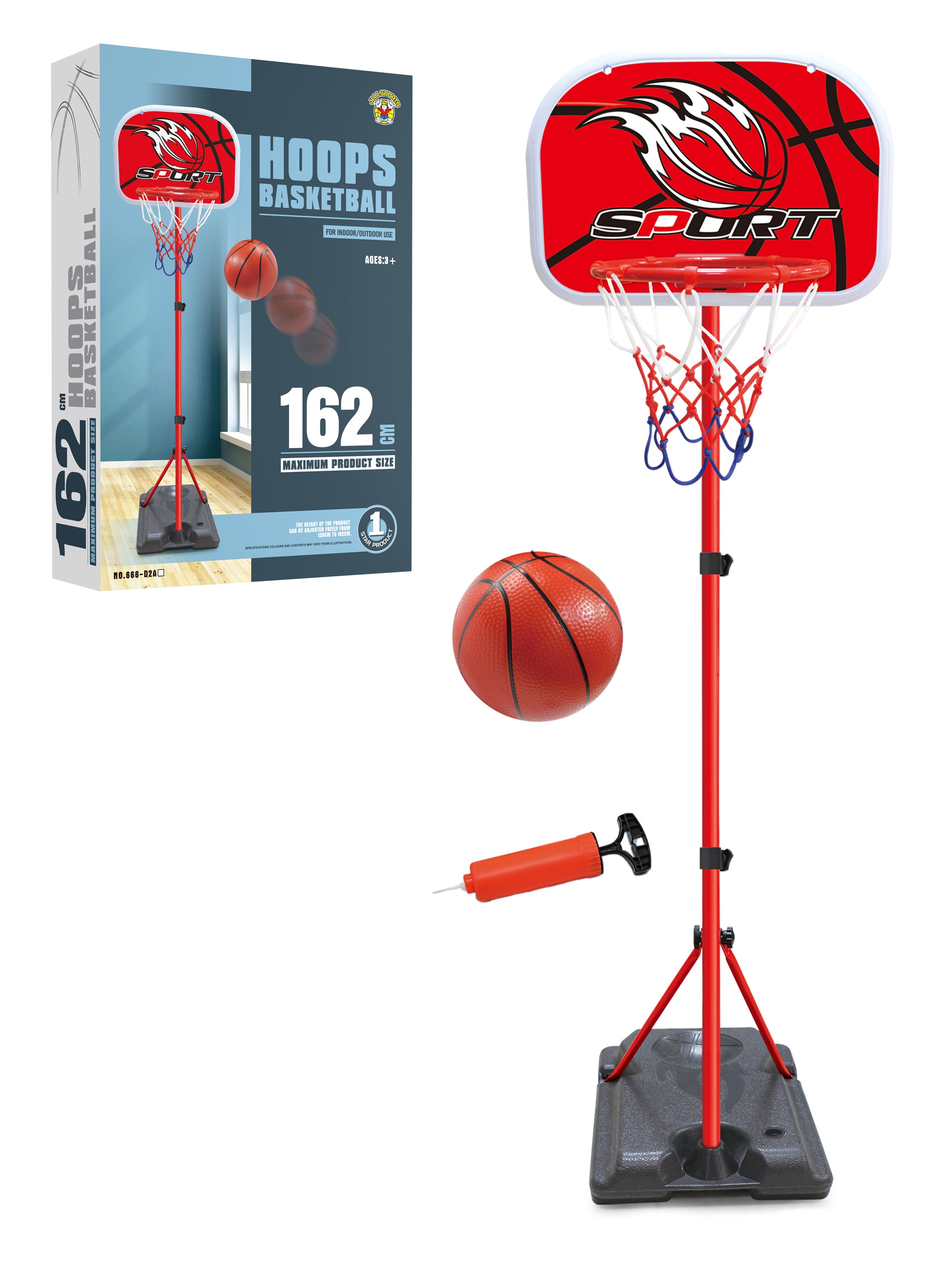 BASKET BALL SET CON ASTA ODG1108