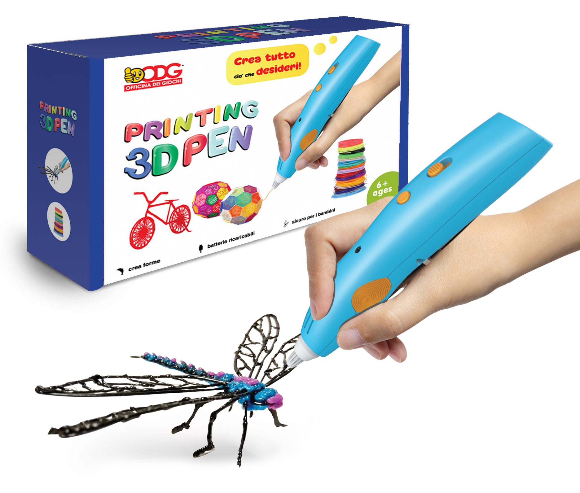 PENNA 3D COMPLETA SCATOLA ODG1169