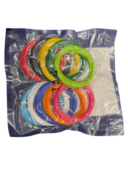 FILI 1,75MM PER PENNA 3D 5MT 10 COLORI