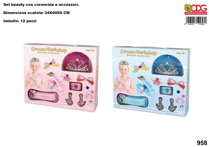 PRINCIPESSA CREA FIOCCHI SET