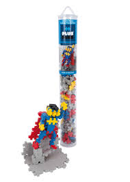 PLUS PLUS TUBO SUPER HERO 100PZ