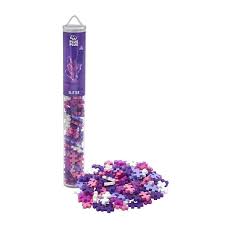 PLUS PLUS TUBO GLITTER 100PZ