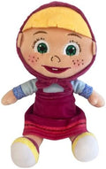 MASHA E ORSO Peluche MASHA BAMBINA Altezza 18cm Seduta