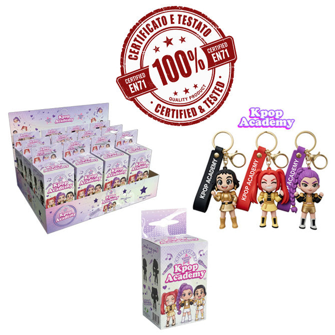 KPOP ACADEMY Portachiavi 7cm c/strap