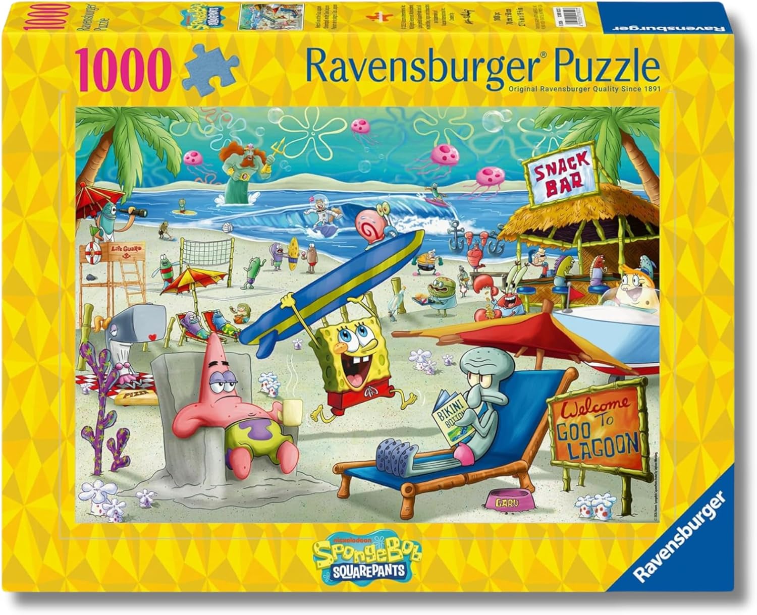 Puzzle 1000 Pezzi Spongebob