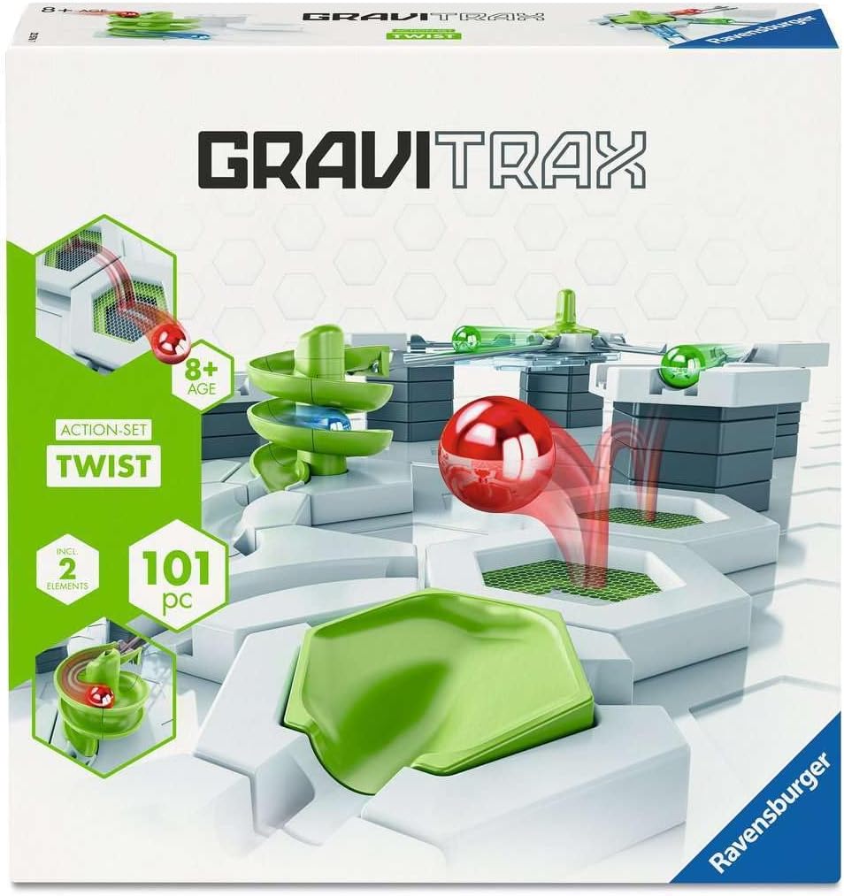 Gravitrax Starter Set Twist | Pista Biglie Con 101 Pezzi
