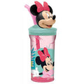 BICCHIERE C/CANNUC.3D MINNIE TRITAN 74466