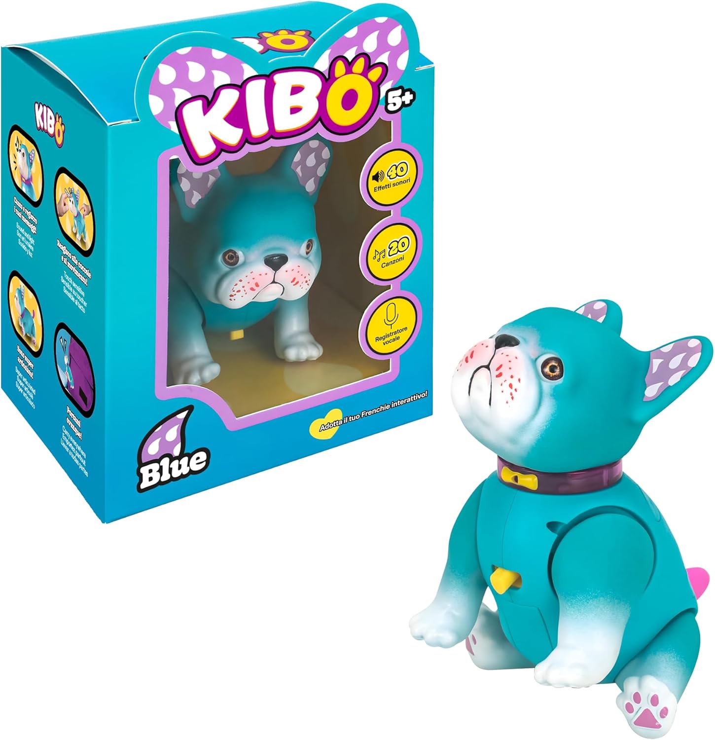 Kibo Blue, Bulldog Francese Interattivo