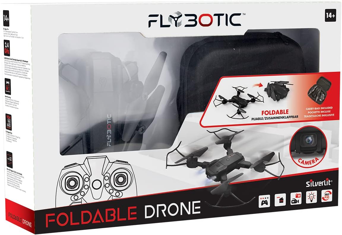 Flybotic - P.A.DRO Foldable Drone CON FOTOCAMERA