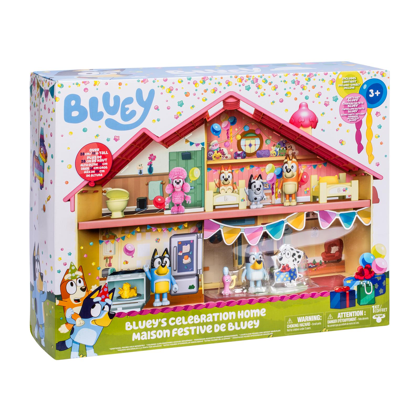 BLUEY CASA COMPLEANNO CELEBRATION HOME PLAYSET