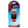 SPIDER-MAN DIGITAL WATCH W/LED CM8X18X3 SPD4719*