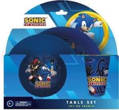 Sonic Set Piatti e Bicchiere