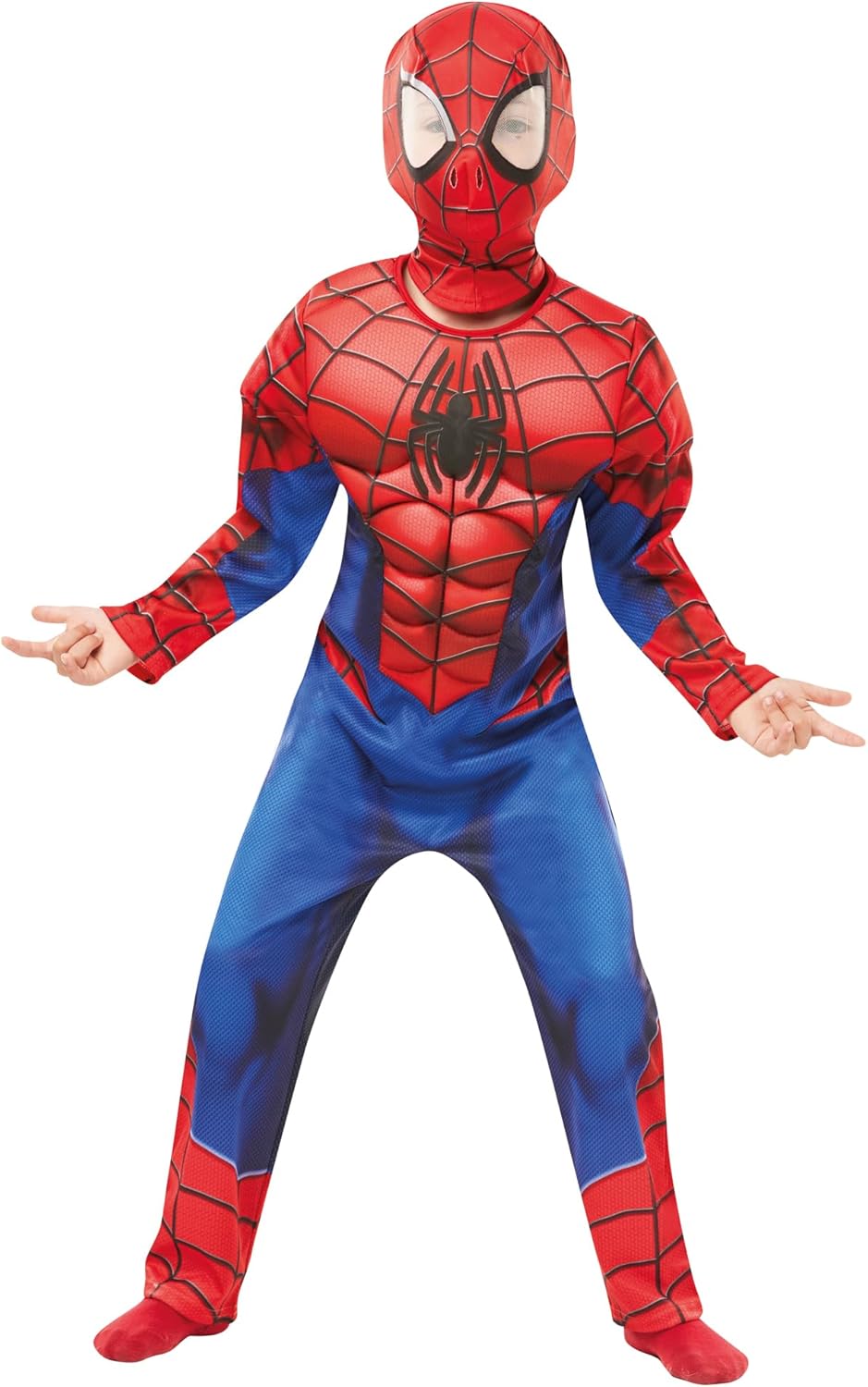 COSTUME SPIDERMAN LUSSO 640841-L 7/8 ANNI
