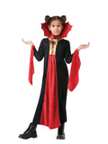 COSTUME VAMPIRA GOTICA ROSSA BAMBINI 881029-S 3-4