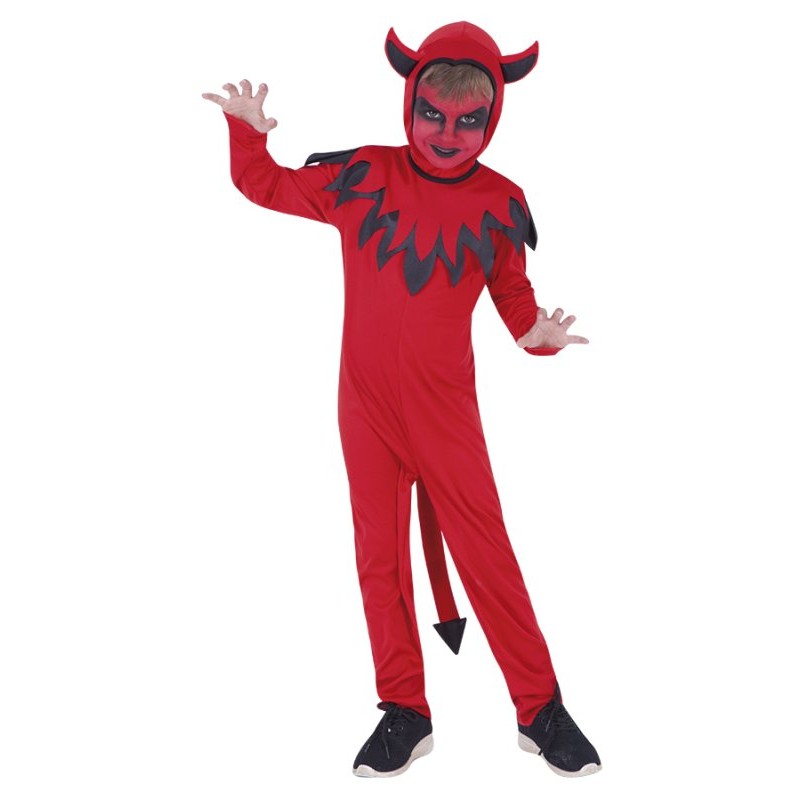 COSTUME DIAVOLETTO PER BAMBINI S8511-M 5-7