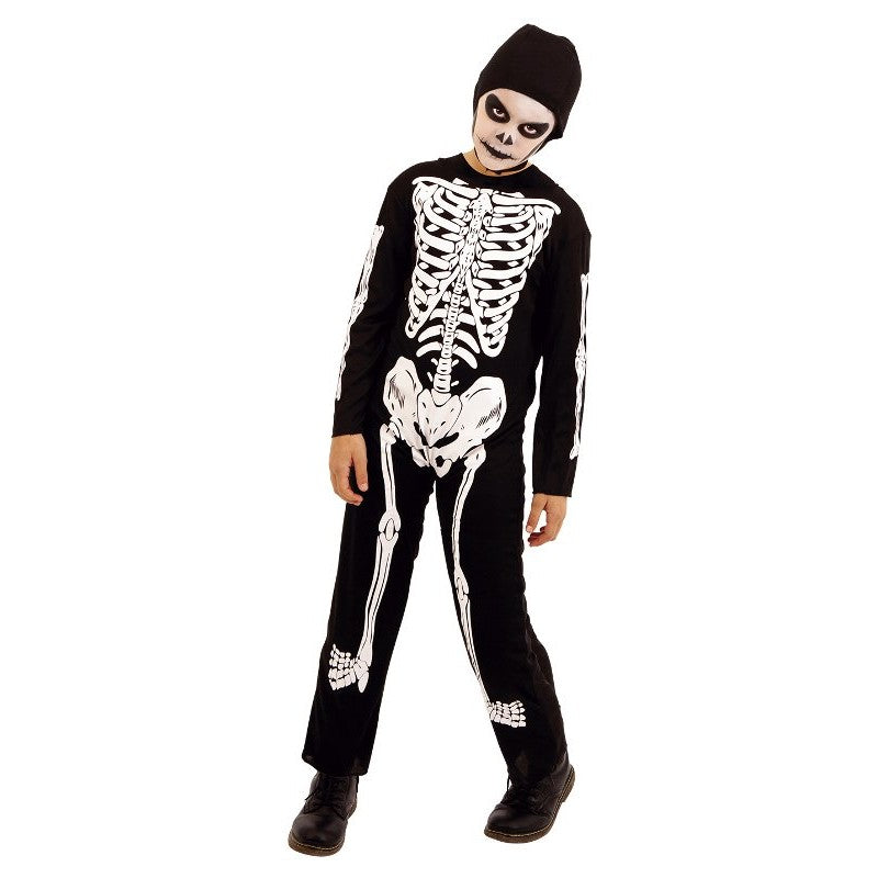 COSTUME SCHELETRINO PER BAMBINI S8516-L  8-10