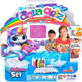 Aqua Gelz Deluxe Set di figure morbide in 3D, gel colorato immergere
