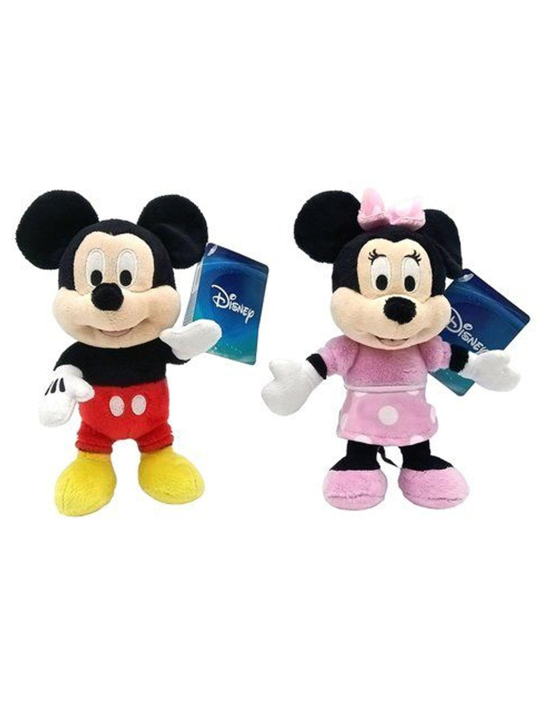 Mickey/Minnie peluche 20cm Disney 1PZ