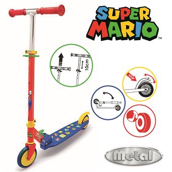 MONOPATTINO 2 RUOTE SUPER MARIO