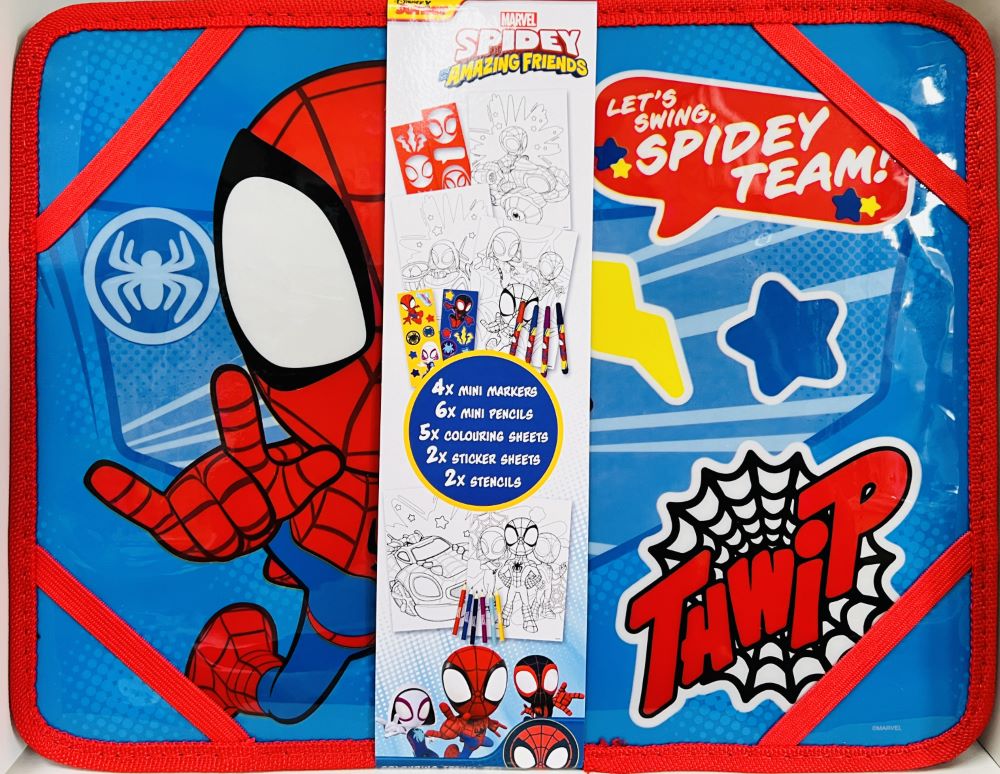 set coloring disney SPIDEY