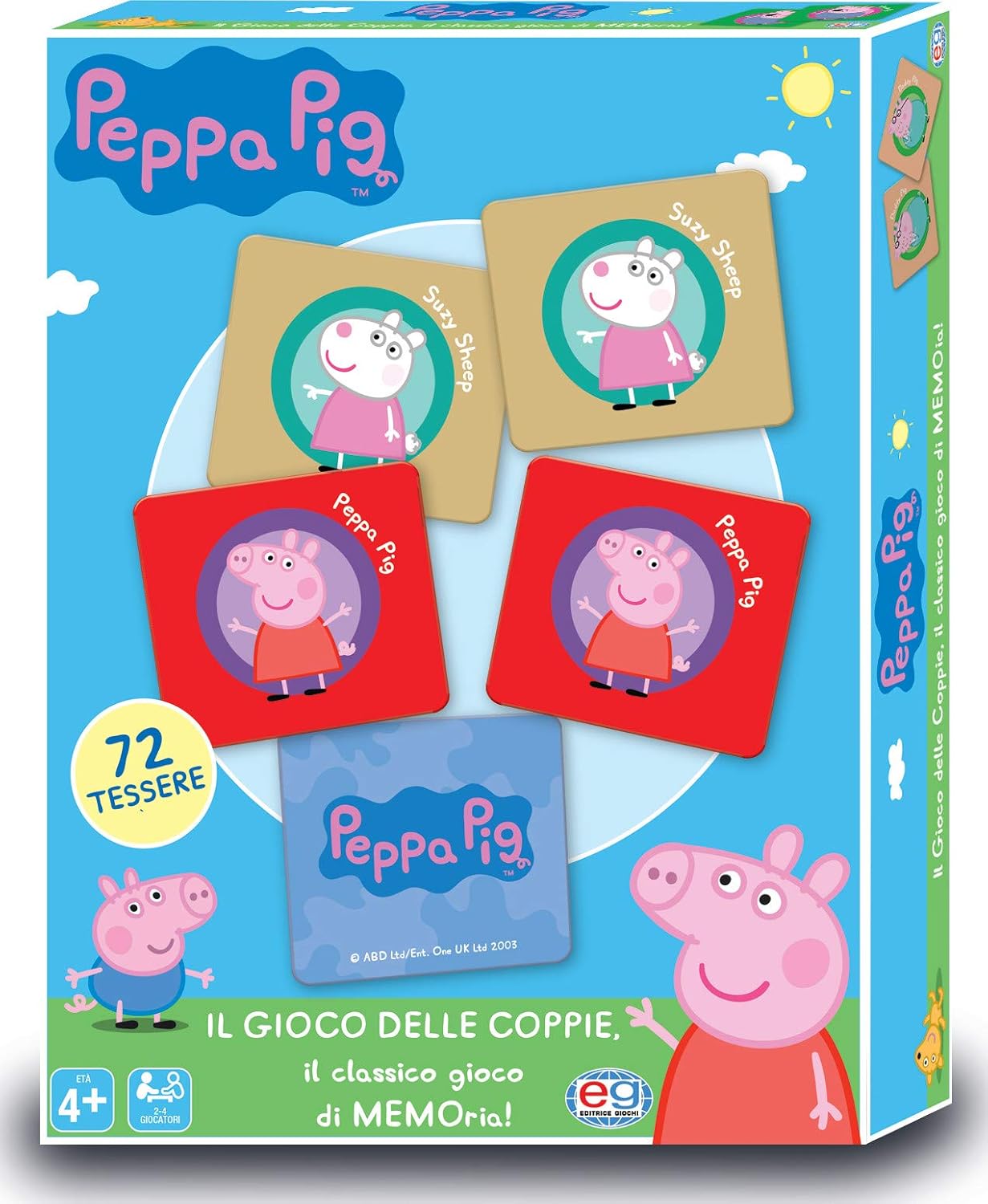 PEPPA PIG MEMO GIOCO DELLE COPPIE